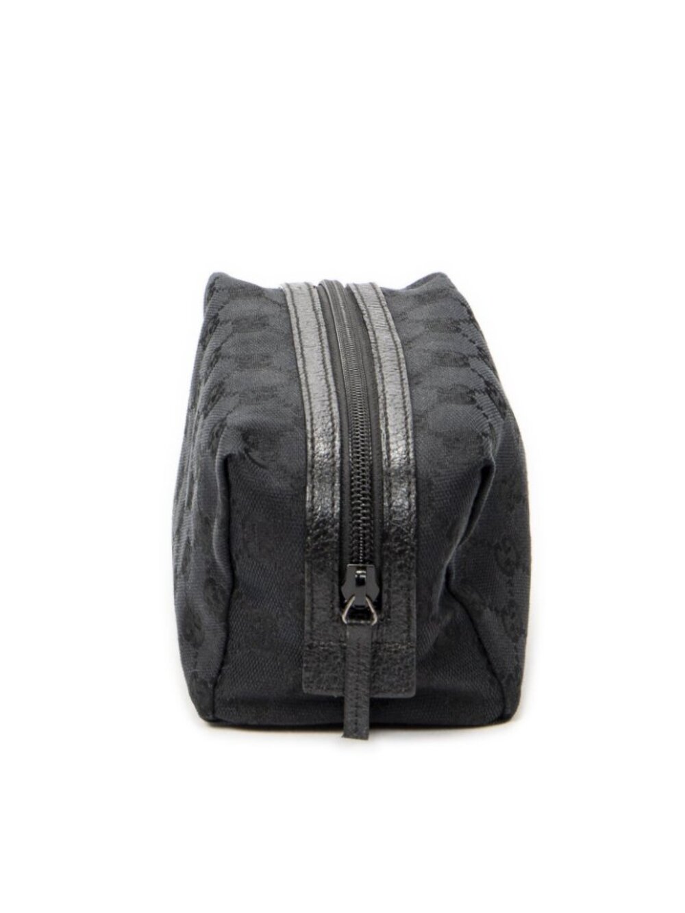 Gucci Makeup Pouch Black GG Canvas - Picture 3 of 10